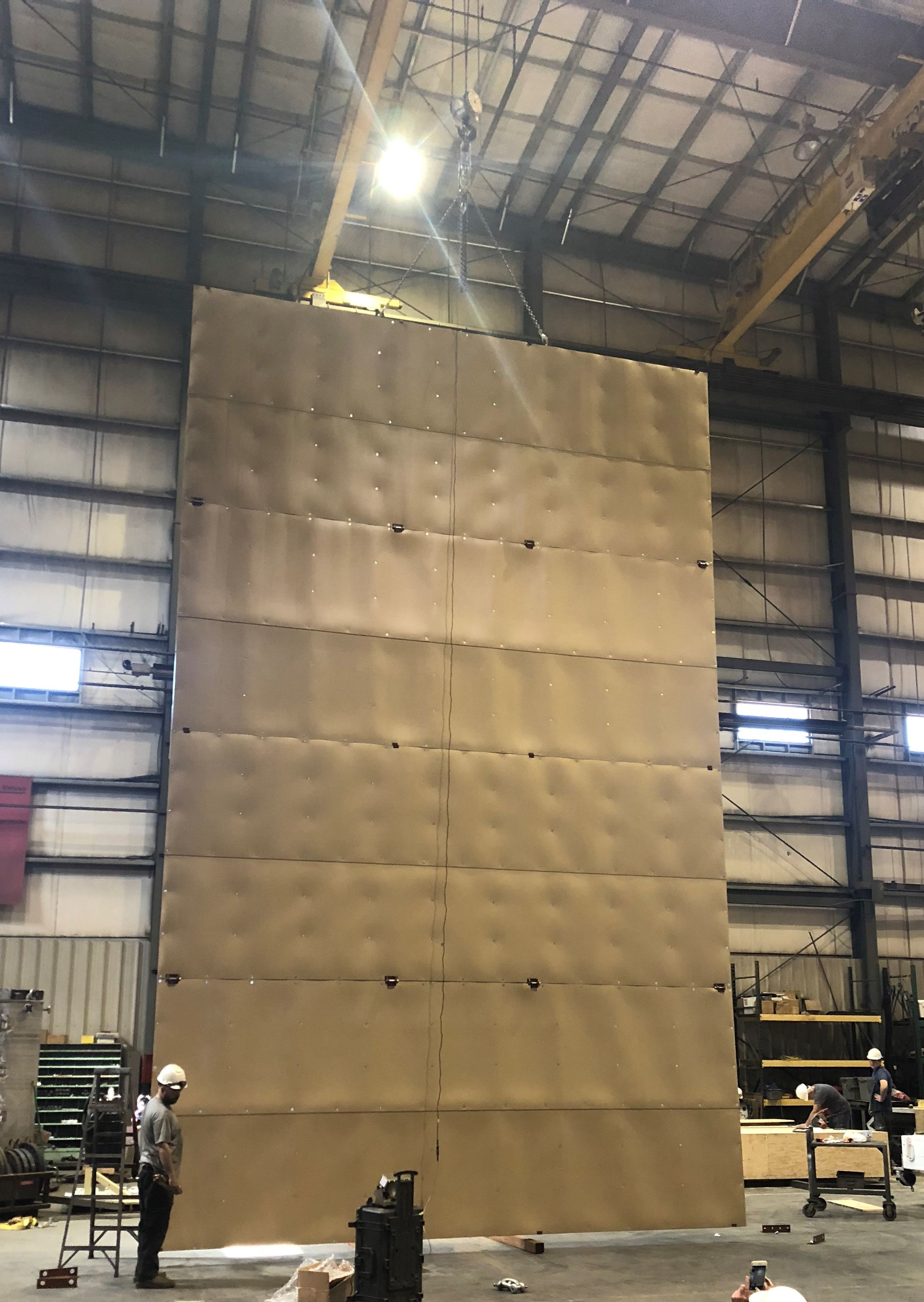 Sound wall panel asssmbly