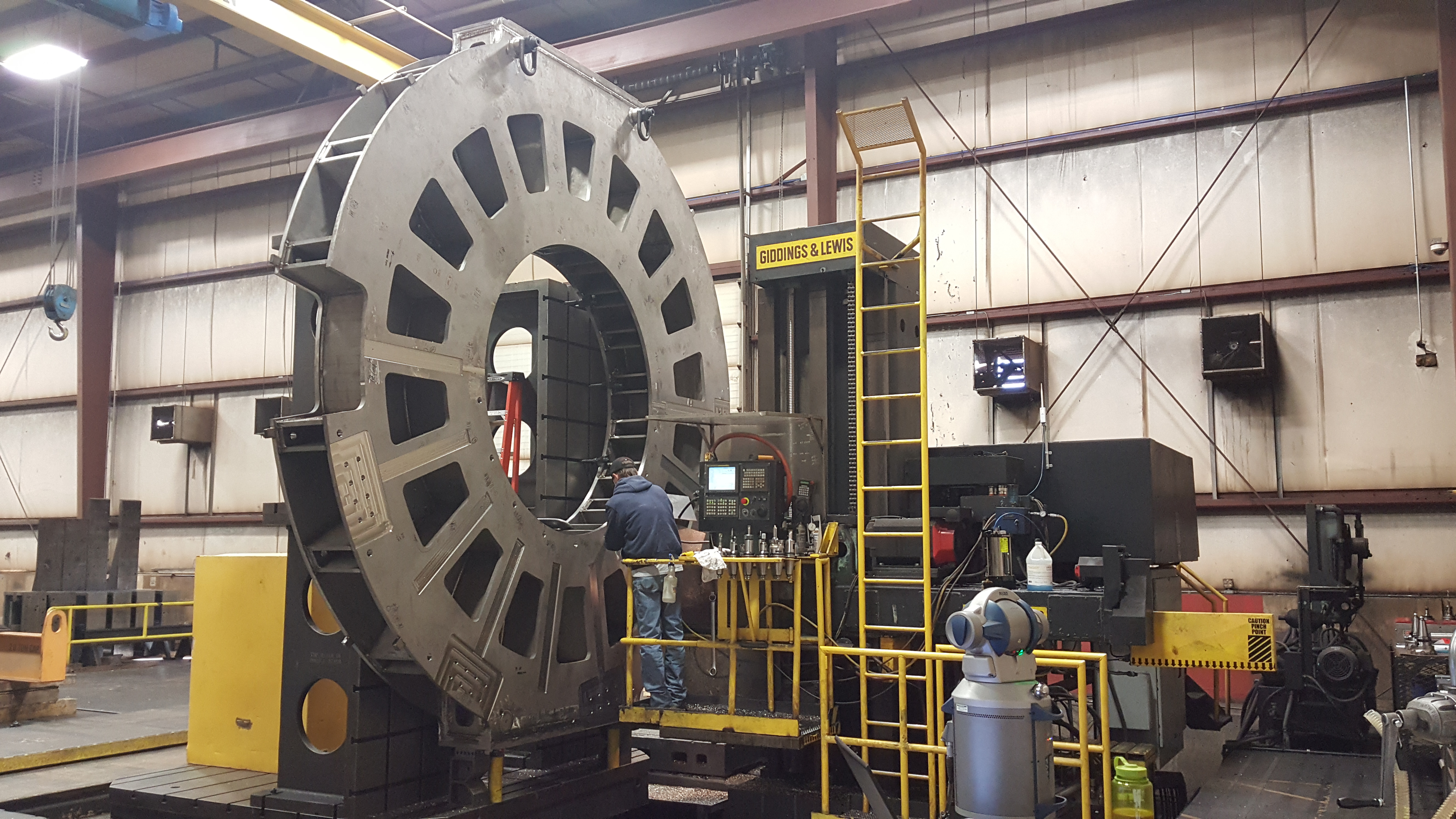 Coil Support Frame machining