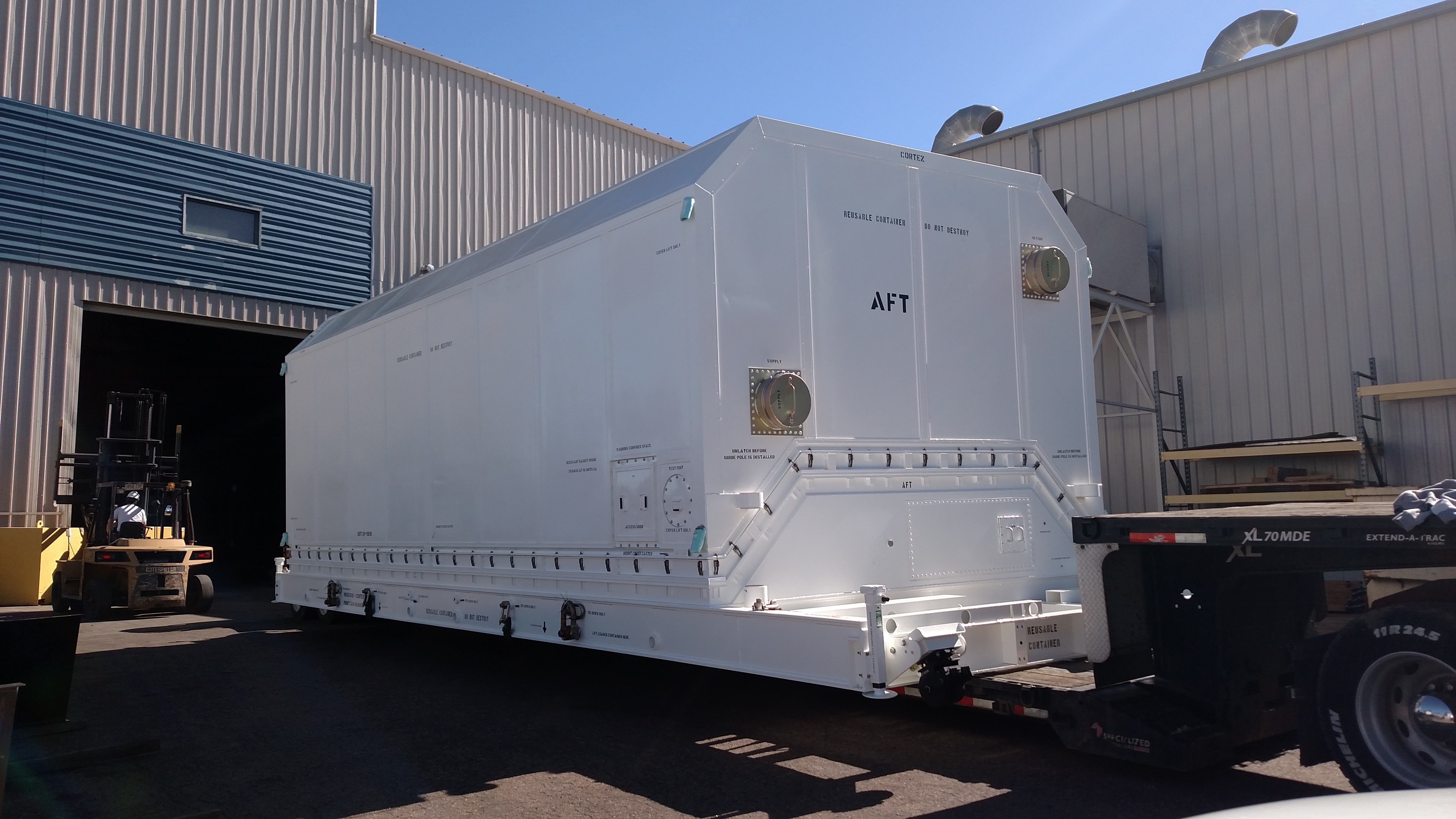 Shipping Container - Large Fabrication / Mechanical Assembly