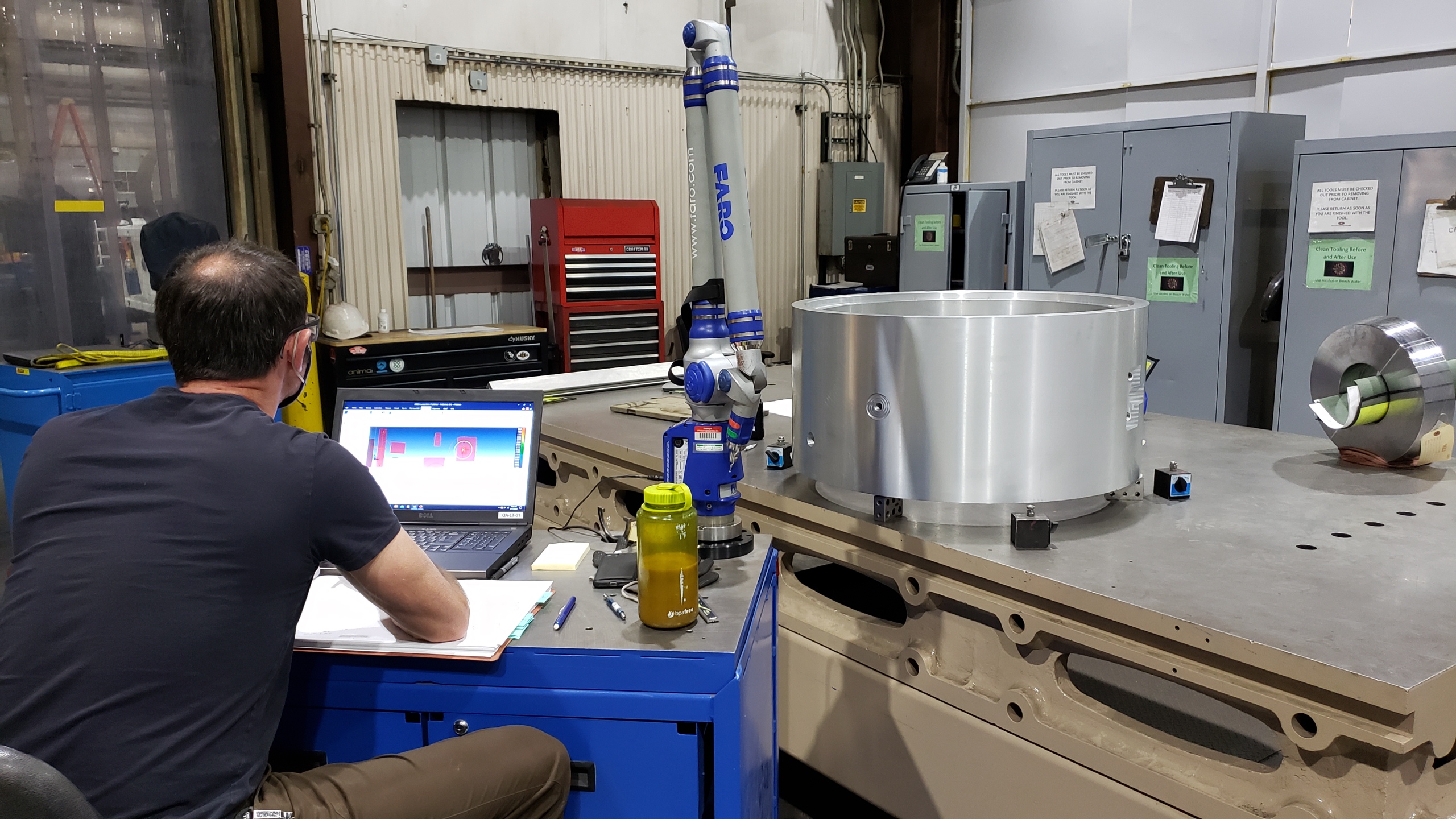 FARO Arm Mechanical Inspection