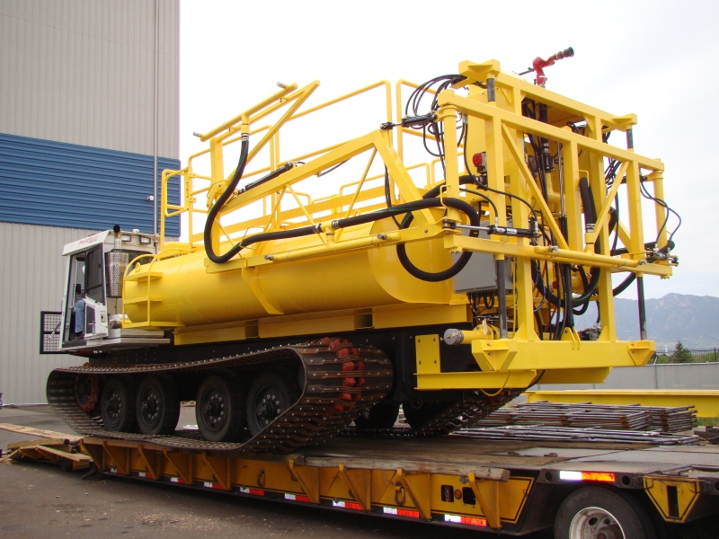 Track Mounted Spraying System - Engineering / Fabrication / Assembly