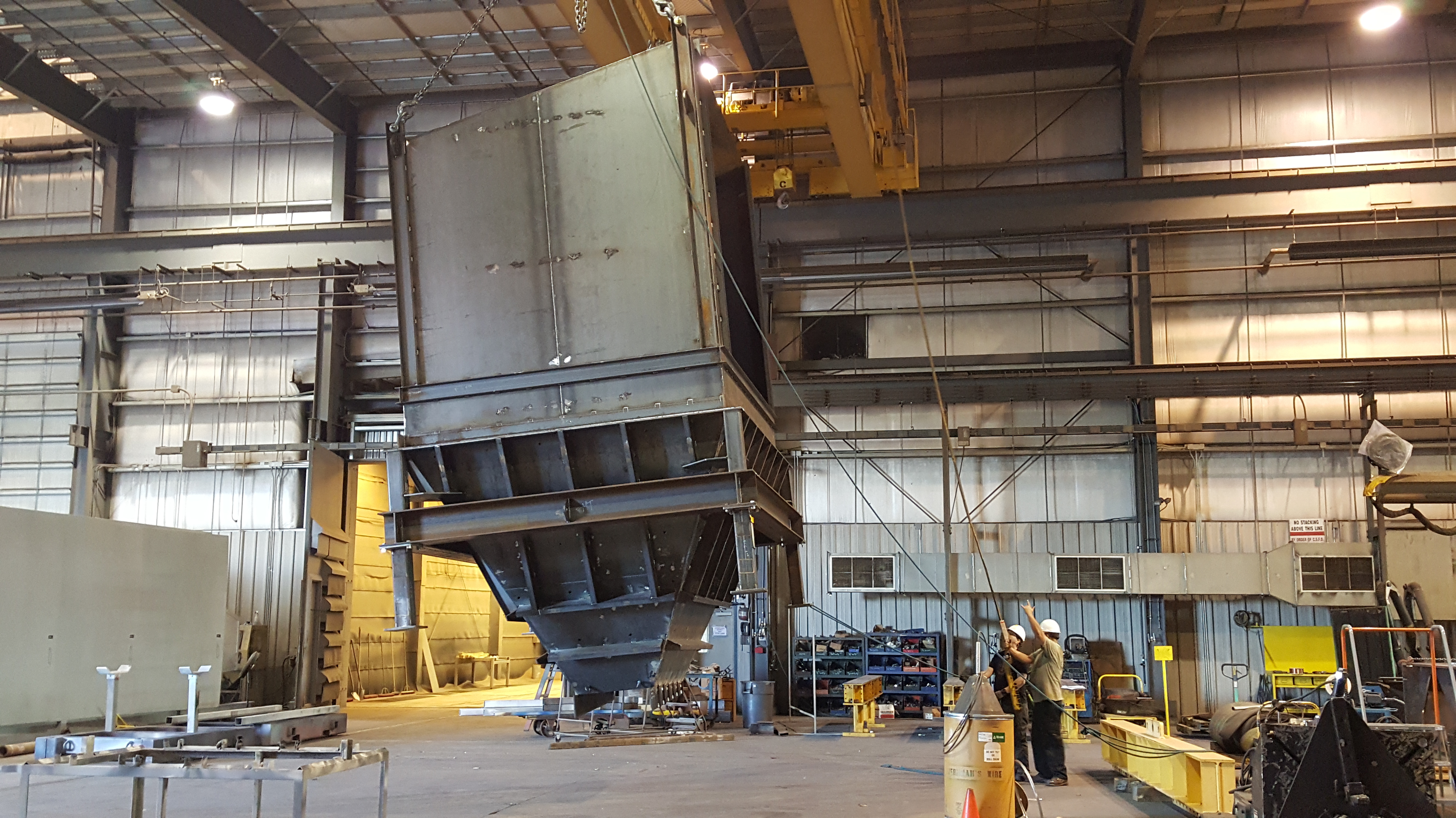 Process Hopper - Large Fabrication and Assembly