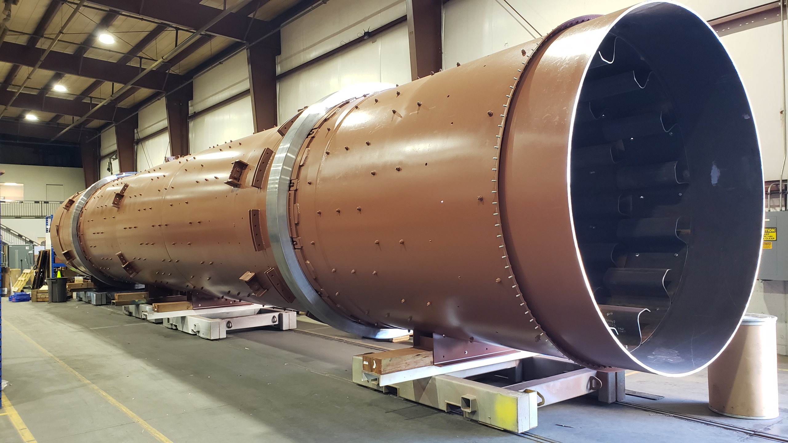 Process Dryer - Large Fabrication and Assembly
